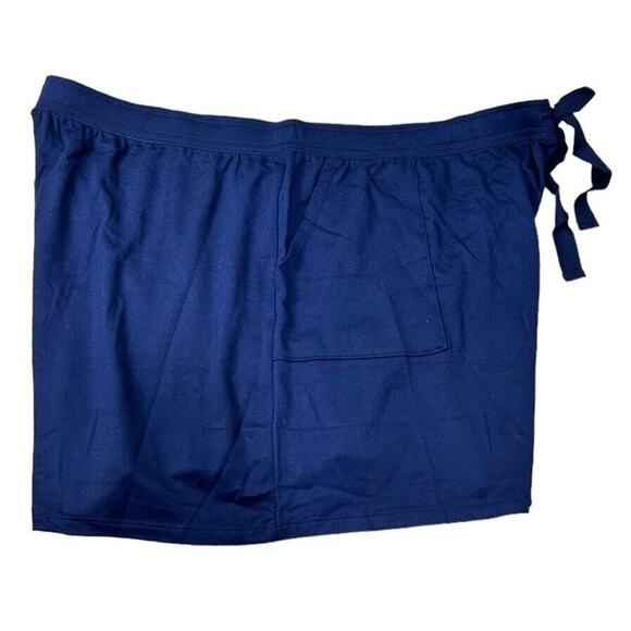 Women's Sonoma Pajama Shorts Sz 3X Navy Blue Super Soft Lounge Sleepwear - Picture 3 of 7